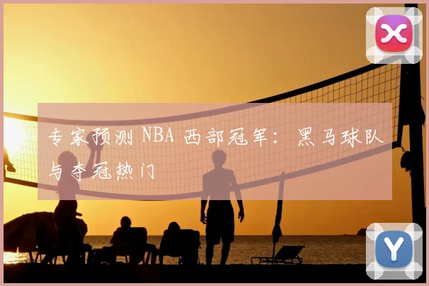 专家预测 NBA 西部冠军：黑马球队与夺冠热门
